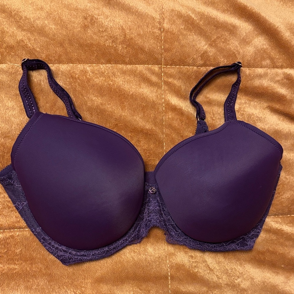 NWOT Le Mystere Deep Purple 34 DD/E
